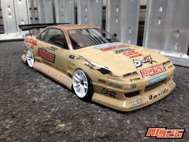 RC926 D-Max One Beer Onevia Clear Body Set w/ Livery & Accessories