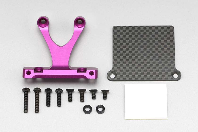 Yokomo Rear ESC Mount Set for YD-2 Purple Y2-REM-PA