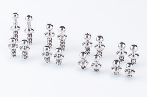Hot Racing M3 Set distanziatore stagnante in alluminio (4x) (2 4 6 8mm