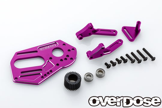 OVERDOSE ESC JTマウント Overdose Aluminum JT Rear ESC Mount Set