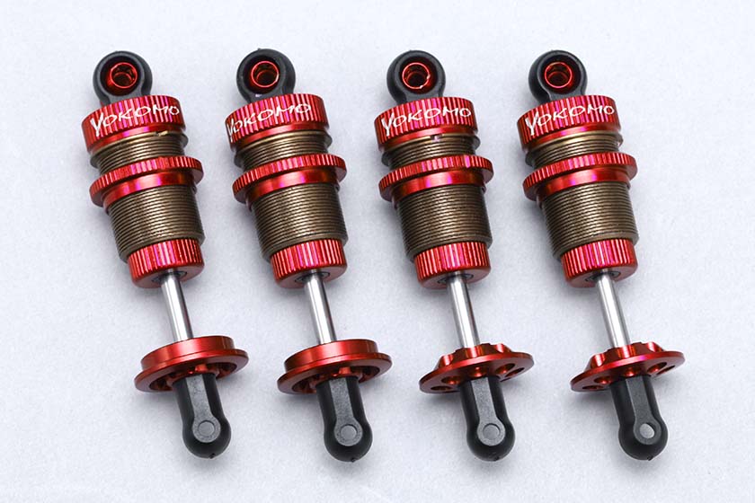 Yokomo SLF Aluminum Big Bore Shock Set For YD-2 (Red) Y2-SBBSRA