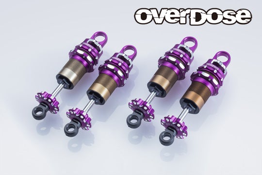 Overdose HG Shock Set Spec.4 (Purple) OD3900 | Rolling Garage RC