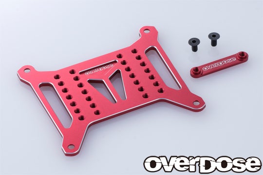 Overdose Aluminum Battery Plate Set Type-2 (For GALM series / Red