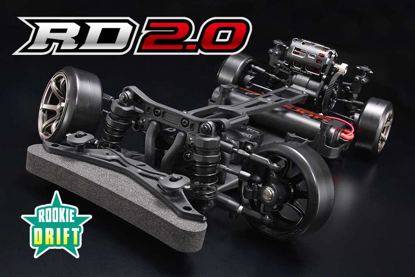 Yokomo Rookie Drift RD2.0 RWD Drift Chassis Kit RDR-020 | Rolling