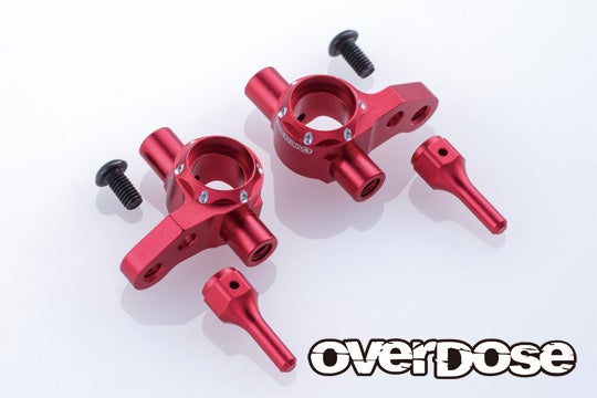 overdose ESアルミナックル TYPE2 Overdose ES Aluminum Knuckle Type-2 (For GALM series/Red) OD3891