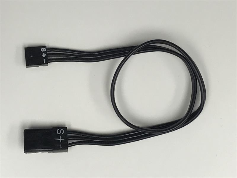 ACUVANCE RX Cable 200mm (Black) 60481 | Rolling Garage RC