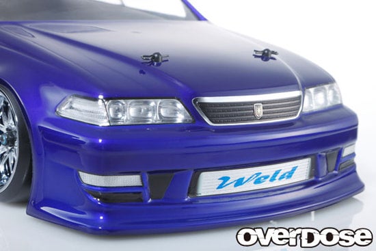 Overdose 3D Graphic JZX100 Mark II Light & Grill Emblem Set
