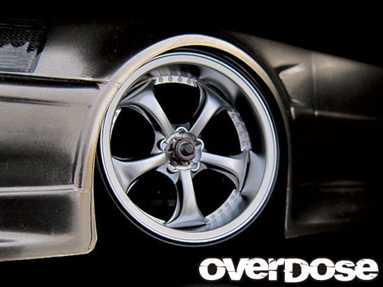 overdose work vs kf オフセット5 4本 Overdose Work VS-KF (Matte Chrome / OFF +5) OD1183B