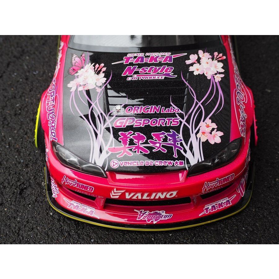 専用 ラジコンボディ パーツ 色々 TAKAステッカー S15セット 在庫少】1/10 RC ドリフトボディ ステッカー TAKA ヴァリノS15