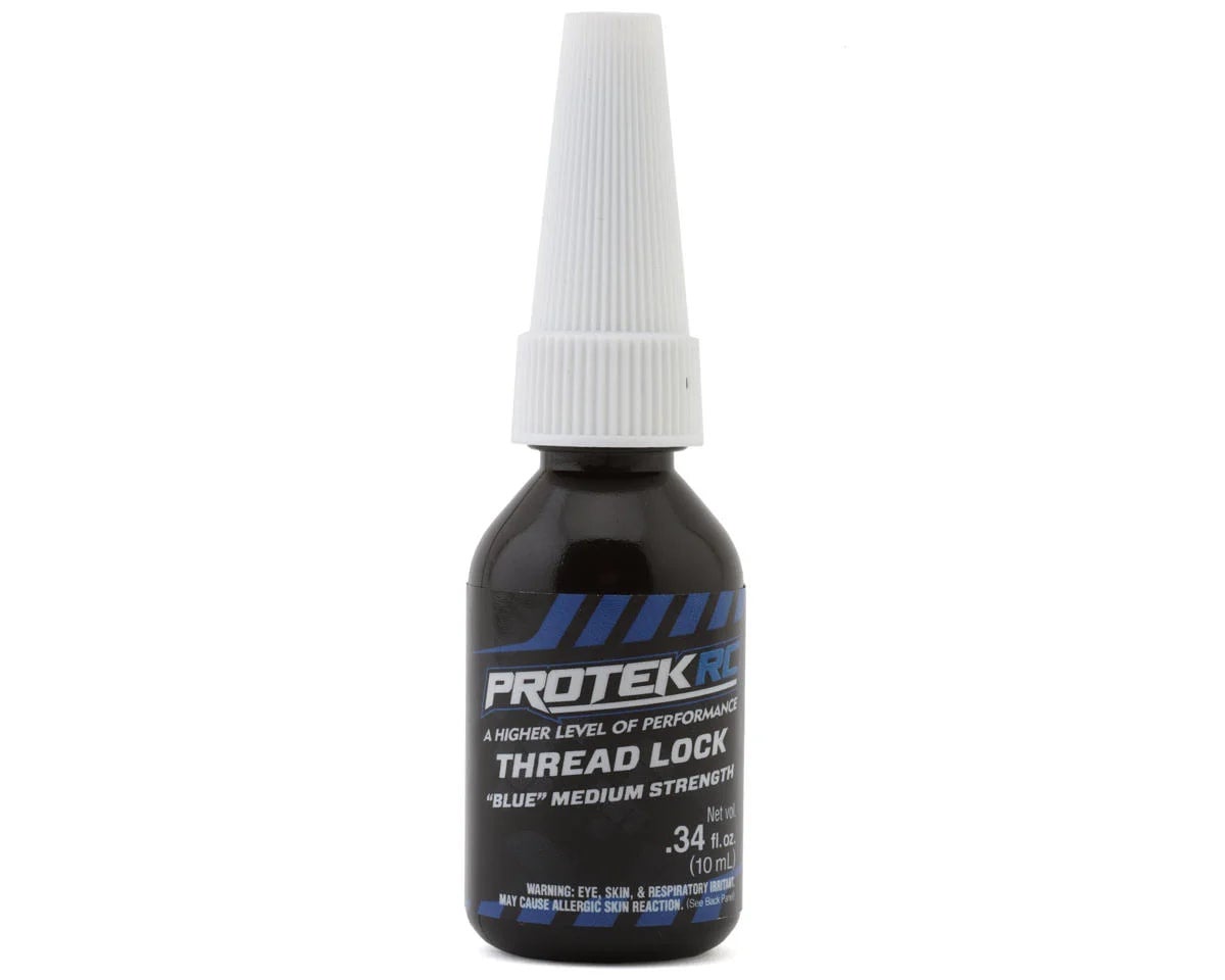 Rvc Rc Threads ProTek RC Blue Thread Lock (Medium) (0.34oz) PTK-1572 | Rolling Garage RC