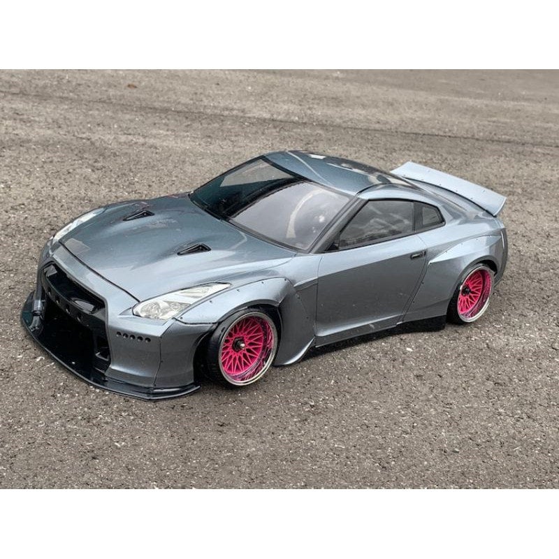 送料無料 1/10 日産 GT-R PANDEM R35 アディクション ラジコン ボディ