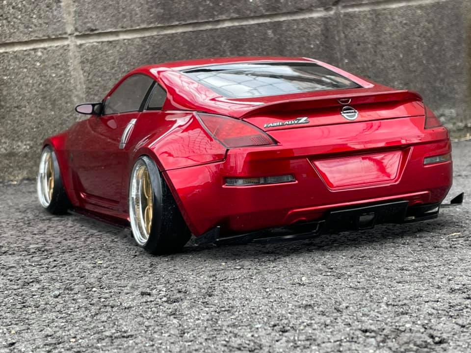 Addiction RC Nissan Fairlady Z 350Z Z33 Spirit-Rei w/ Rear Wing AD-HB14 |  Rolling Garage RC