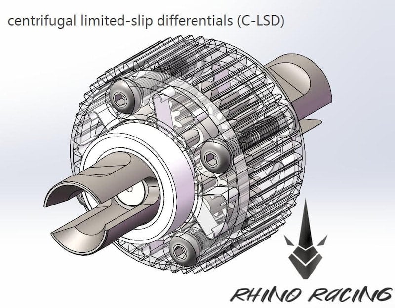 Rhino Racing YD2 Active Diff (Centrifugal) C-LSD Differential Unit YD2-C-LSD