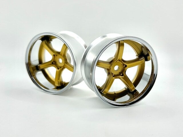Lab Work Emotion T5R 2P Wheel (Deep Concave Offset) +8 Candy Gold (2 ...