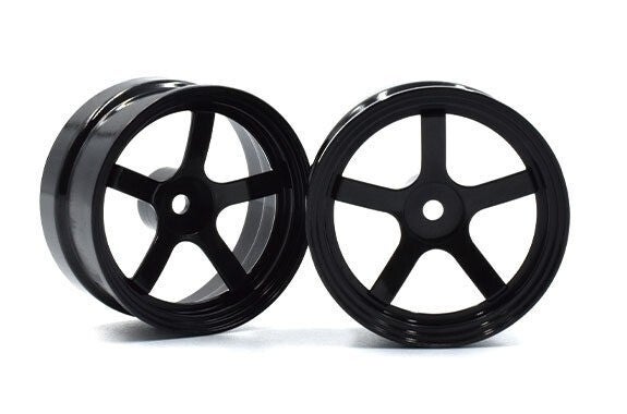 Reve D Drift Wheel DP5 Offset +6 Black (2 pieces) RW-DP5K6