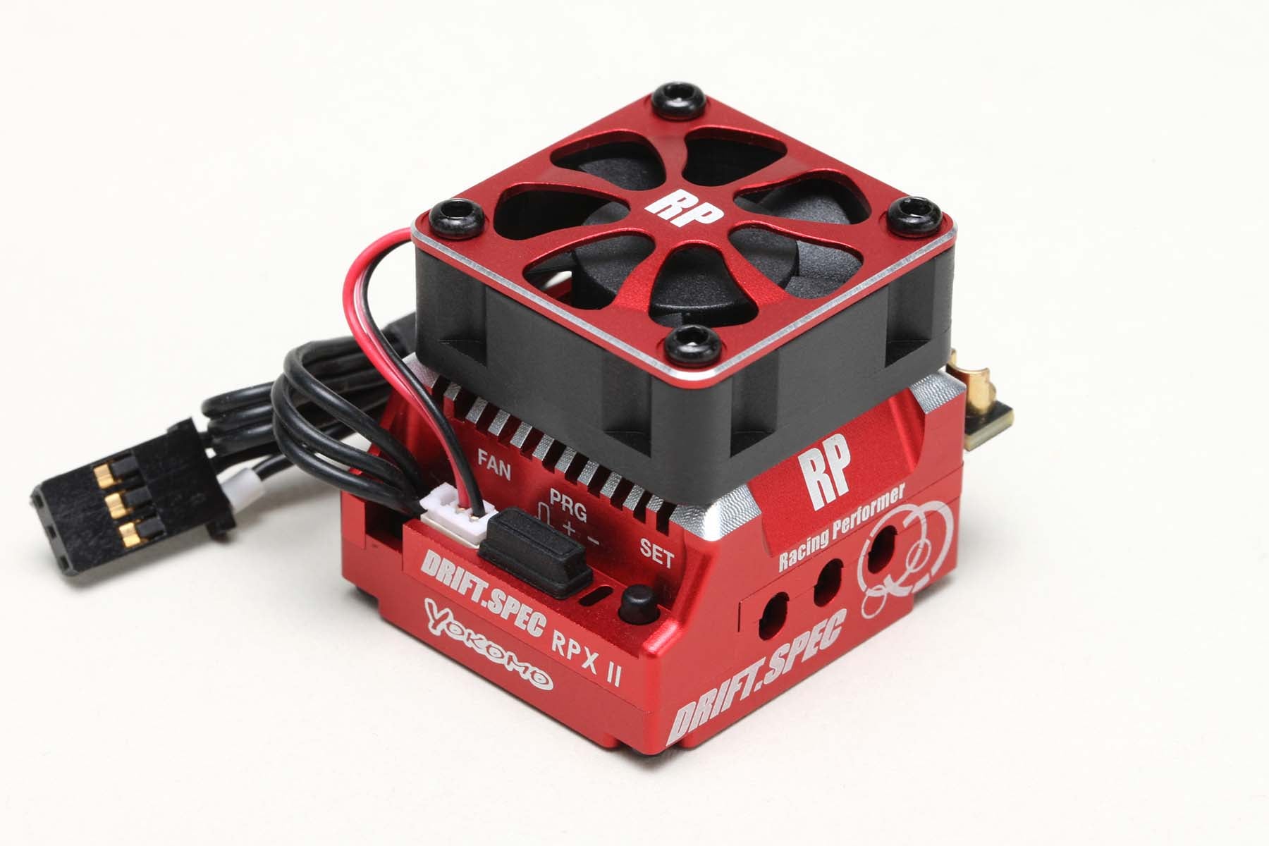 Yokomo Racing Performer RPX-II Drift Spec Competition Speed Controller  (Red) BL-RPX2DR