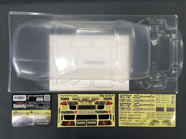 Pandora RC Nissan Skyline R32 4dr / BN Sports PAB-3134 | Rolling